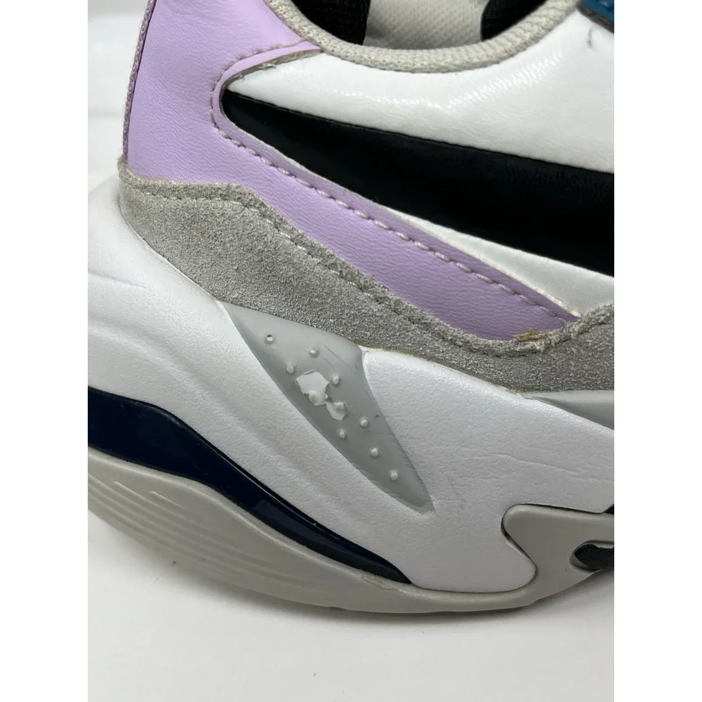 PUMA THUNDER River Droite Sneakers Shoes Womens‎ 9 Gray Low Top 369452-01 READ